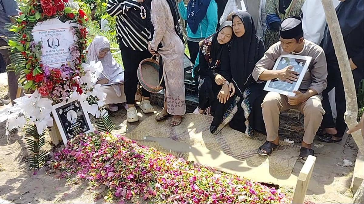 Kepergian dr Myta Aprilia Azmy, Keluarga Terkejut Kesehatan Turun Drastis