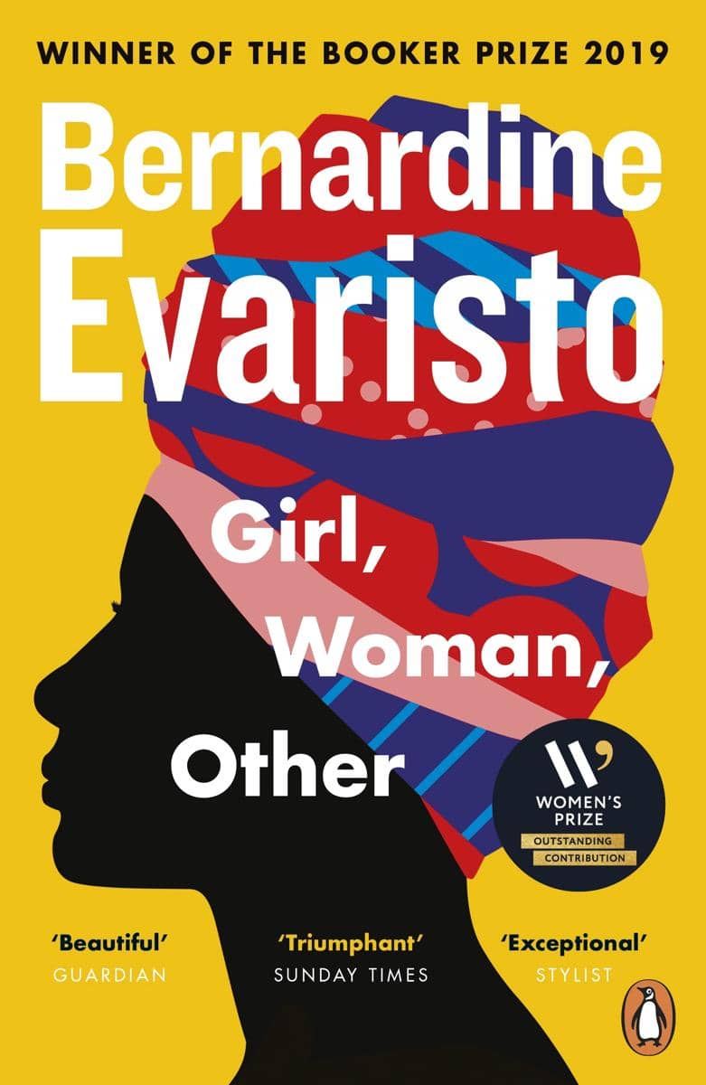 Cover buku "Girl, Woman, Other" by Bernardine Evaristo (foto via Penguin)