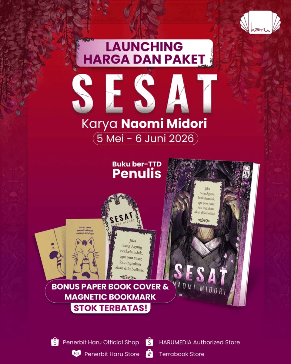 Siapa yang sudah siap terSESAT😆☝Buku Iyamisu terbaru karya Naomi Midori @midorinaomi sudah sia.png