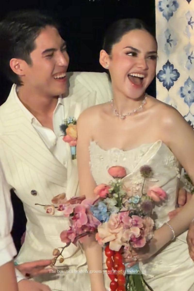 After party wedding Syifa Hadju