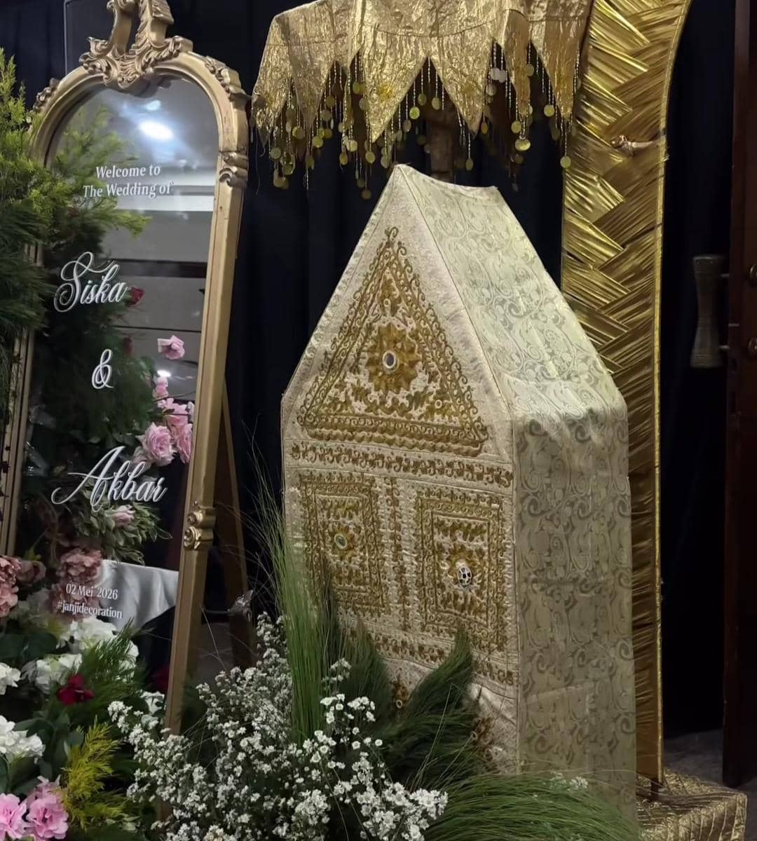 Pernikahan Indian Akbar dan Siska