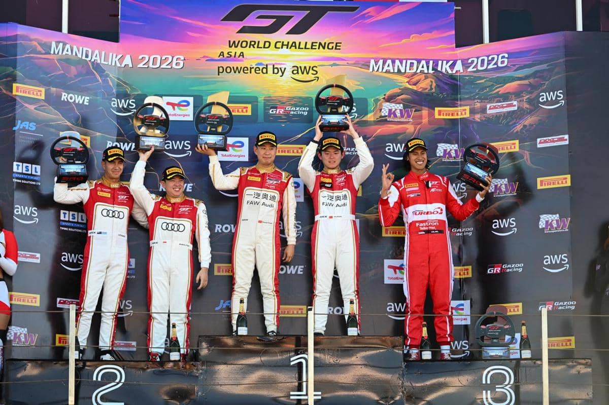 Sean Gelael Harus Puas Naik Podium 3 di Race 1 GTWCA Mandalika 2026