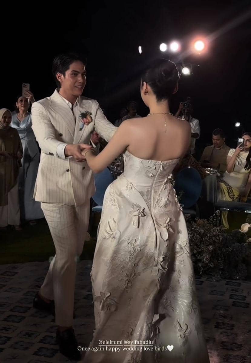 After party wedding Syifa Hadju