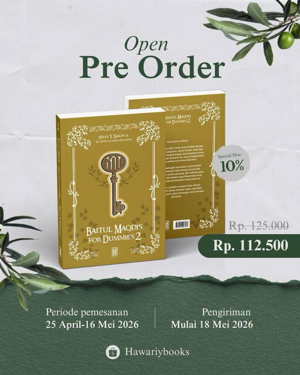 Siapa yang nungguin buku BMDF 2 ☝🏻Yuhuuu kini dibuka Pre Order buku Baitul Maqdis For Dummies 2.jpg