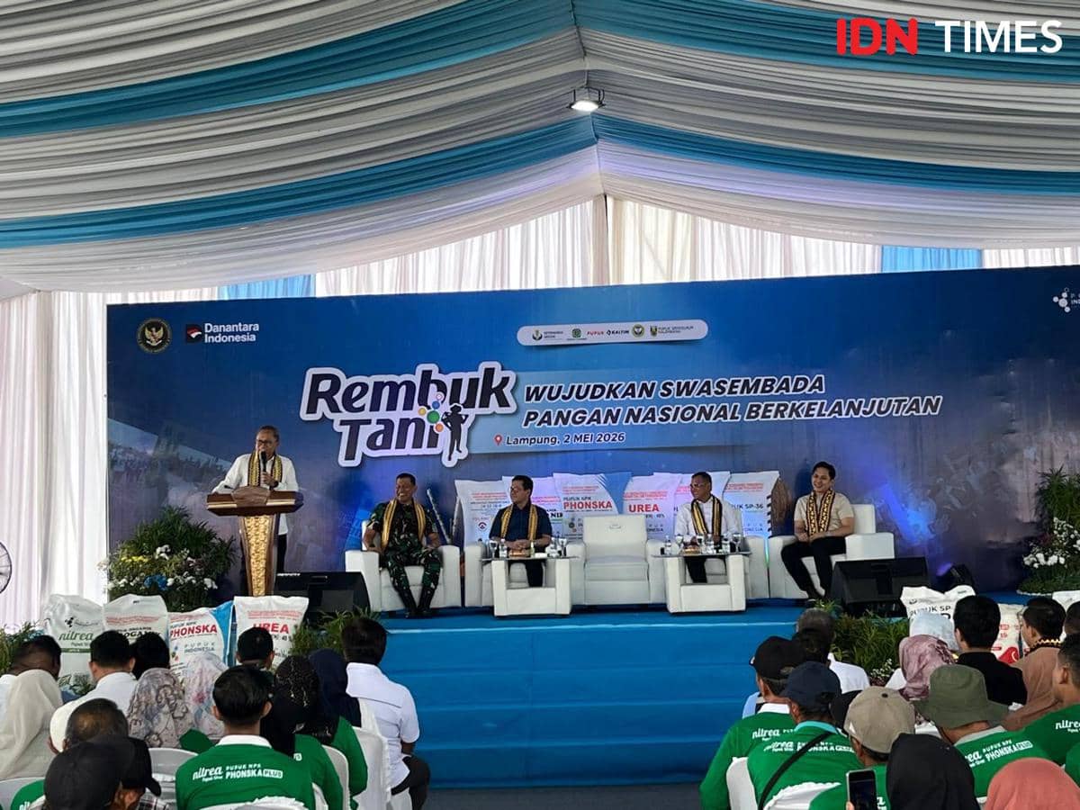 Penyaluran Pupuk Subsidi di Lampung Tembus 282 Ribu Ton