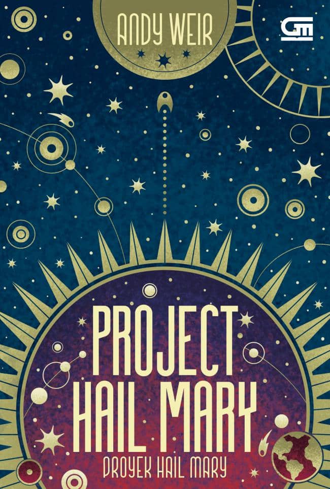 Cover buku "Project Hail Mary" by Andy Weir (foto via Gramedia)