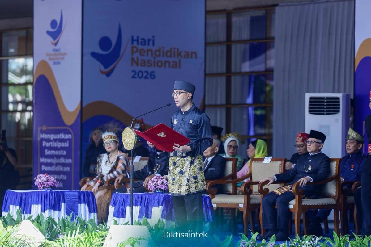 Hardiknas 2026, Mendikti Dorong Pendidikan Terhubung Riset-Solusi Nyata