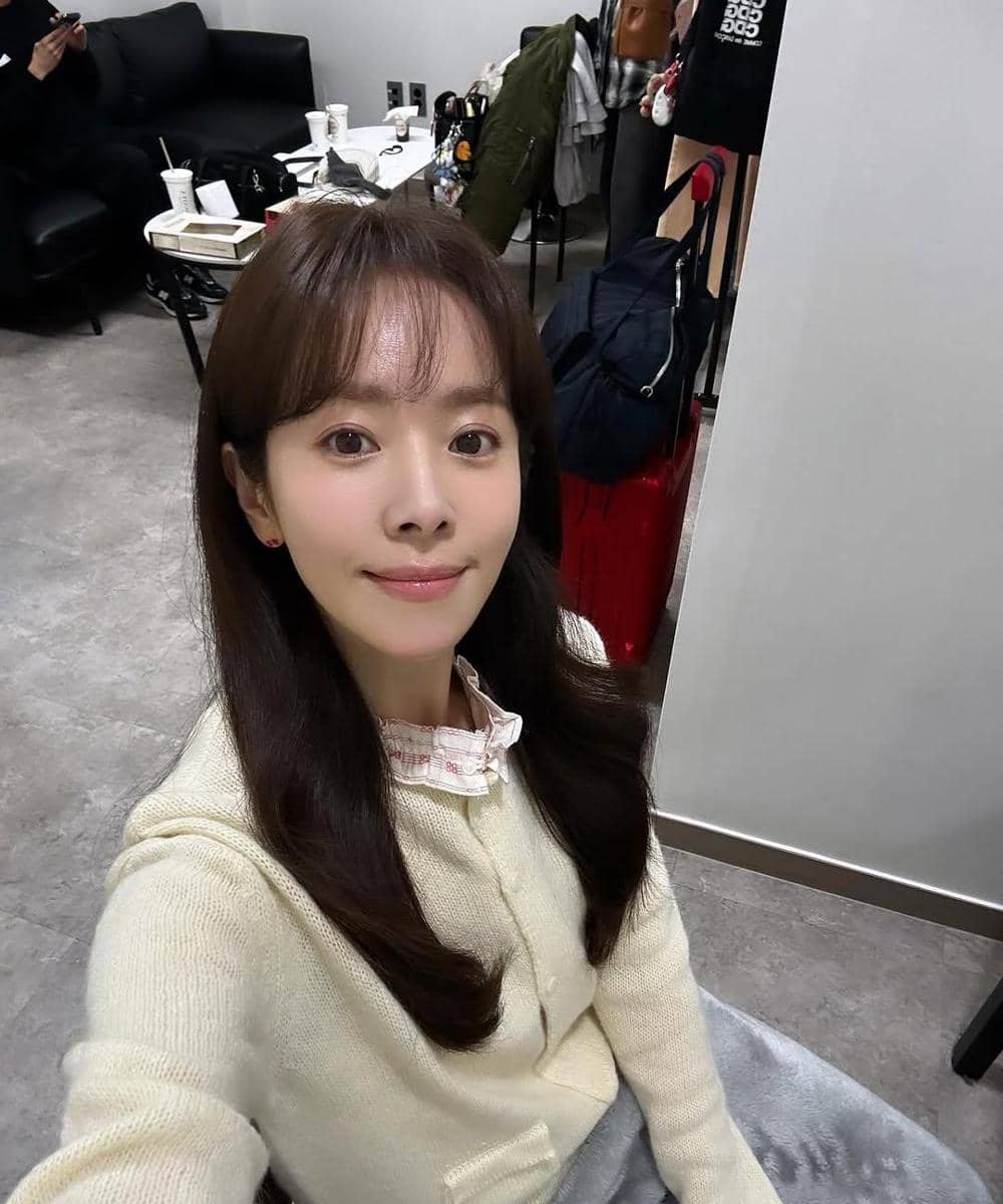 Han Ji Miin di postingan instagram pribadinya 