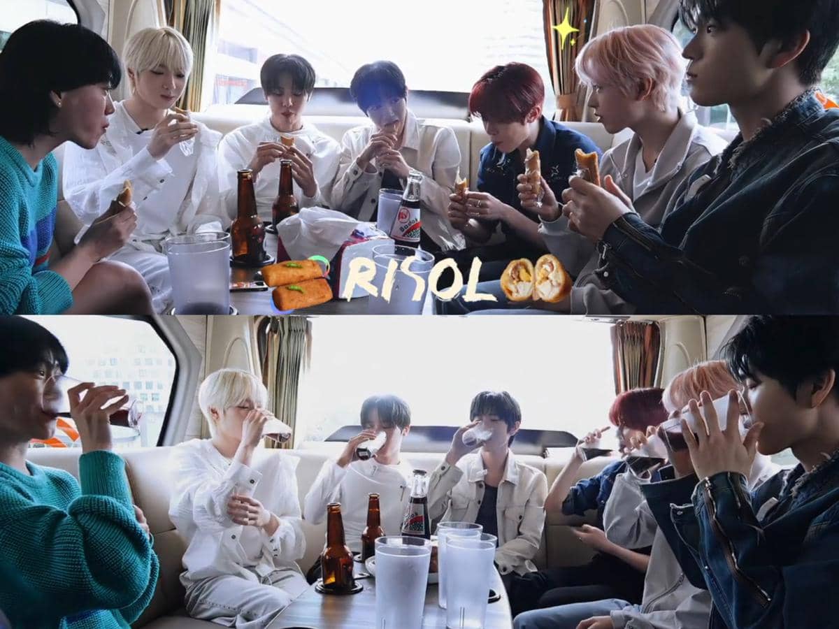 cuplikan konten Ria SW dengan NCT WISH