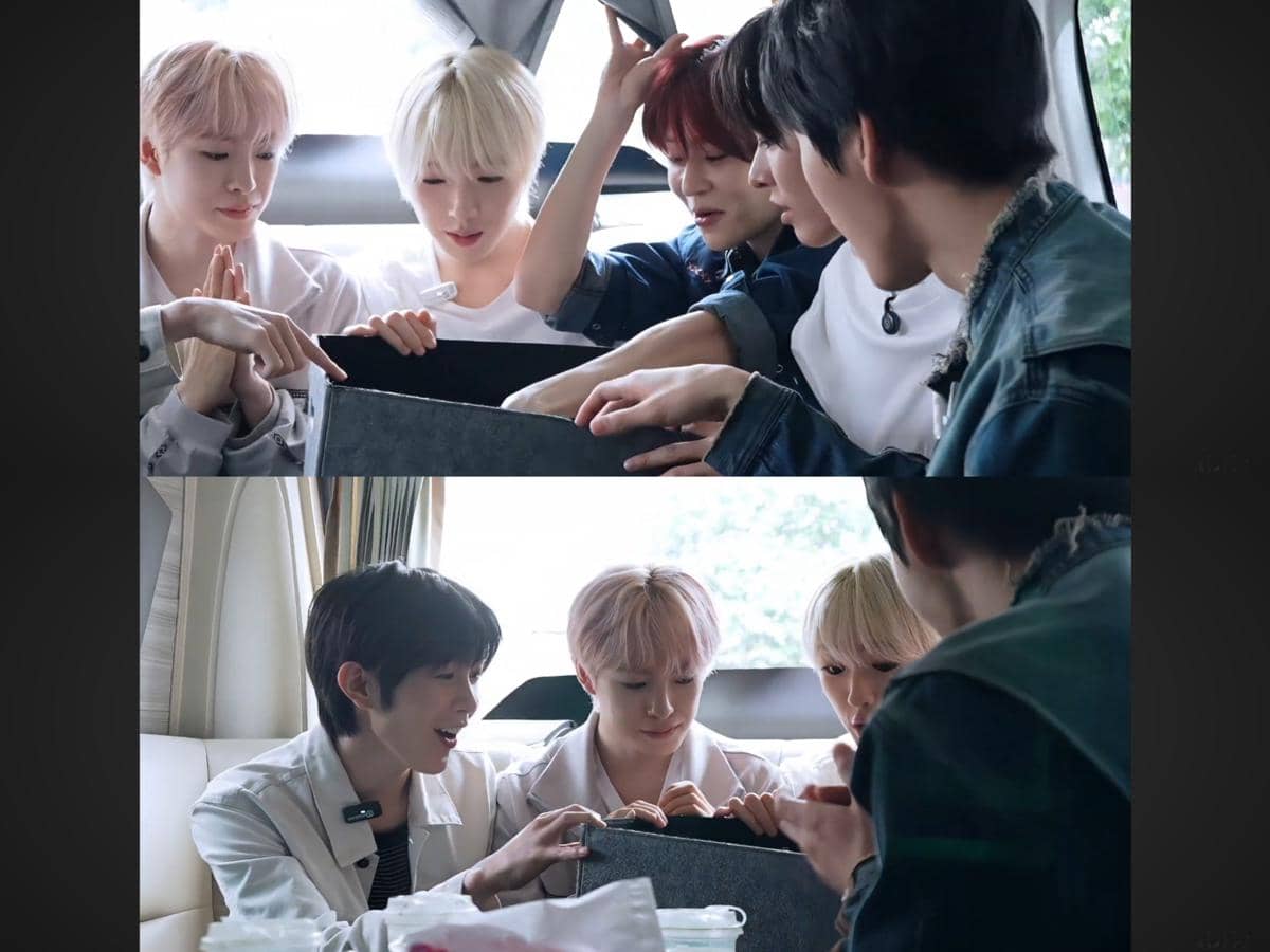 cuplikan konten Ria SW dengan NCT WISH