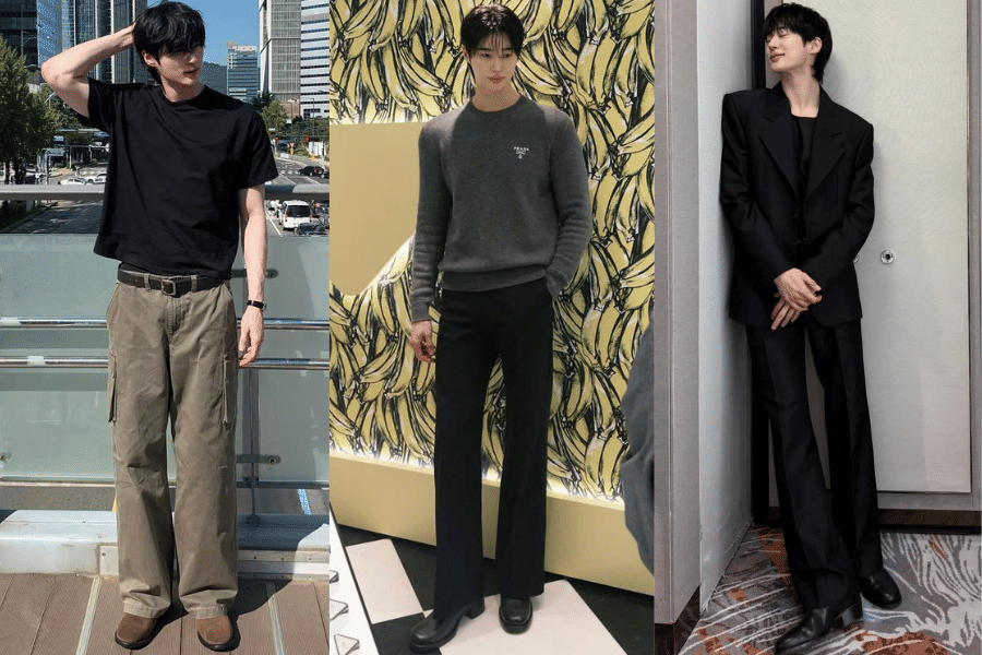 9 Mix and Match Black Outfit ala Byun Woo Seok, Anti Monoton!