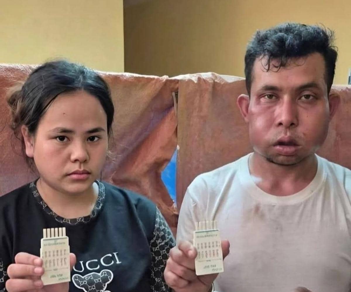 Tersangka Anisa Florensa dan Selamat, pelaku pembunuhan IRT lansia di Pekanbaru