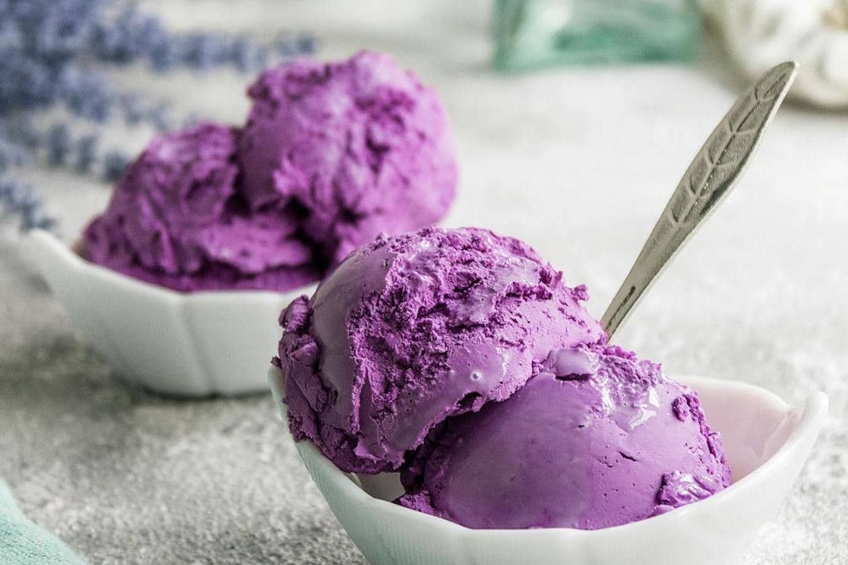 ilustrasi ube ice cream 