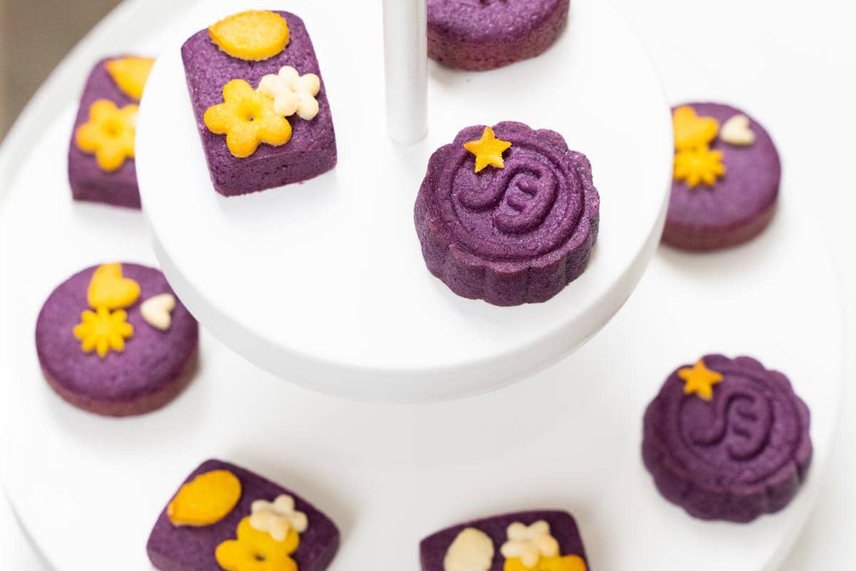 ilustrasi ube cookies 