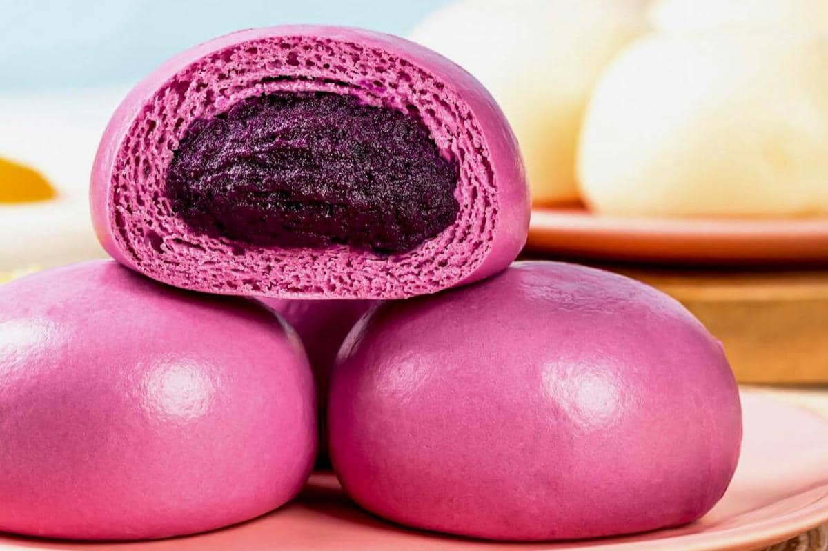 ilustrasi ube bun 