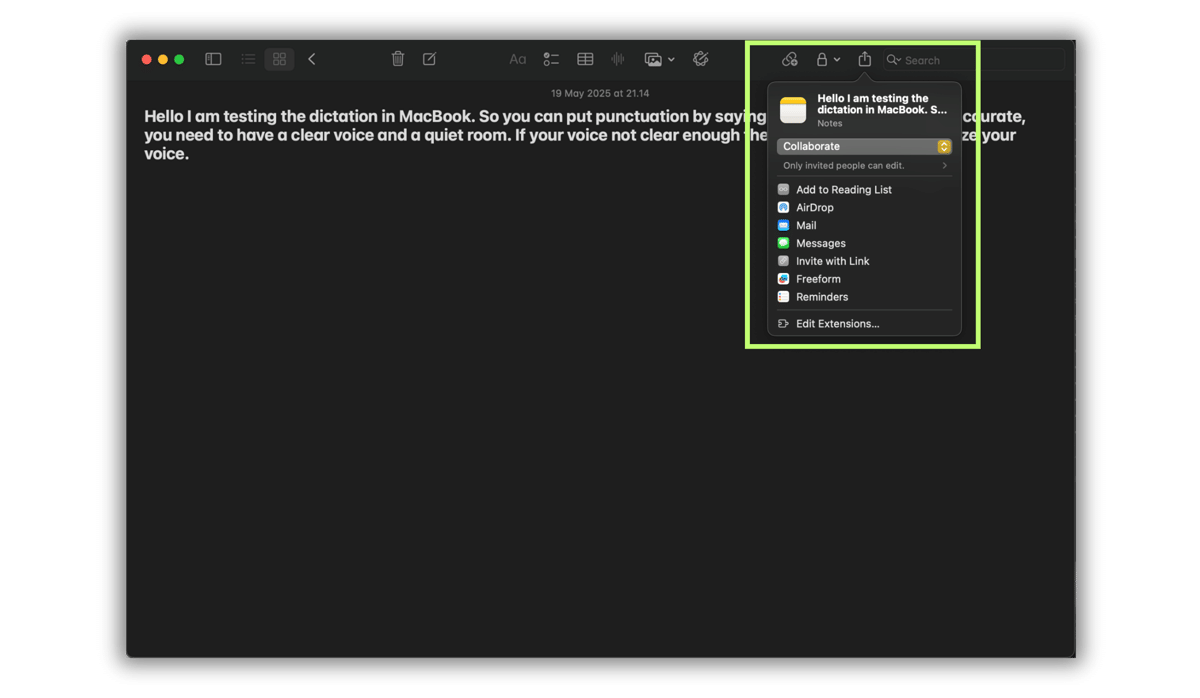 Cara Maksimalkan Apple Notes di MacBook