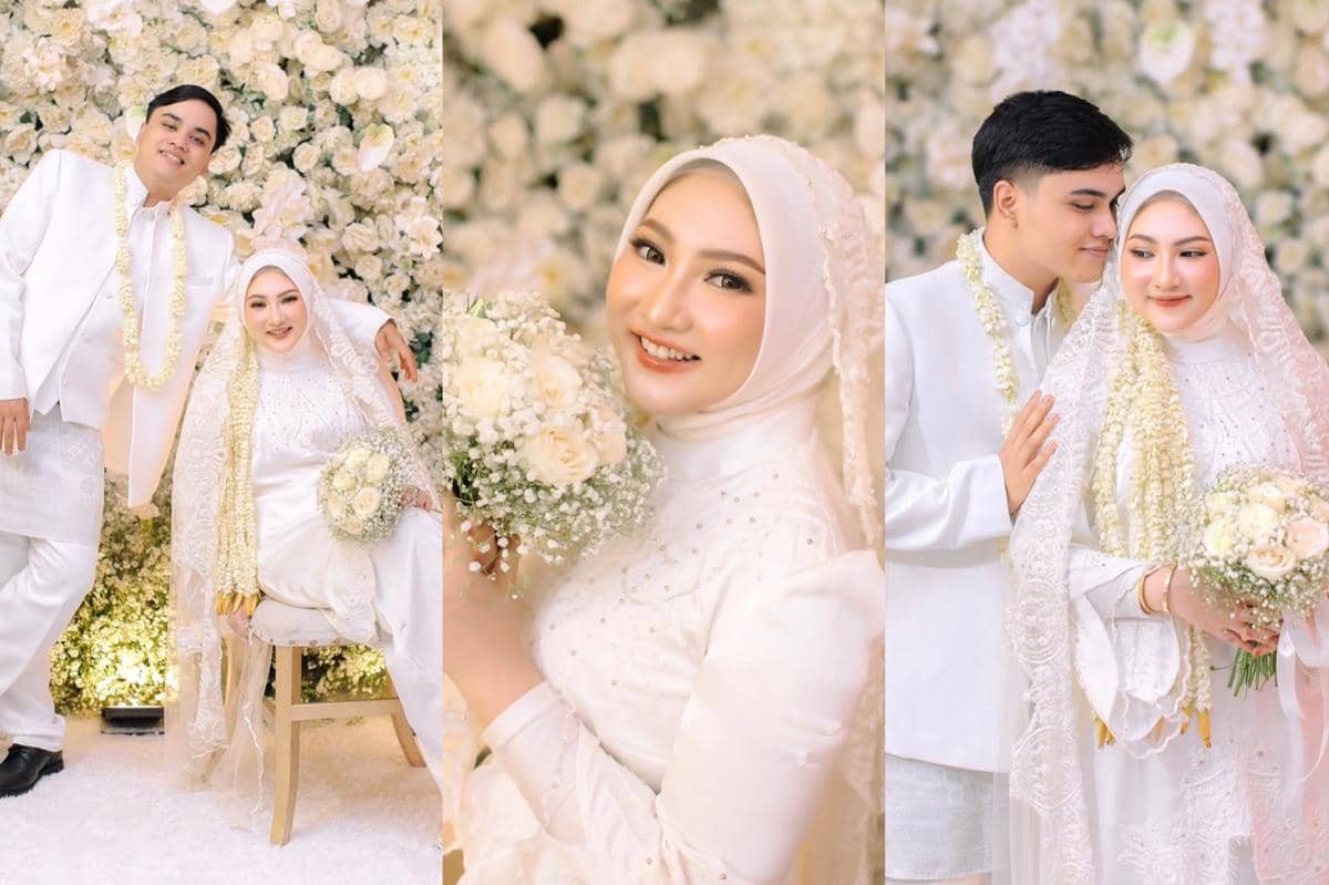9 Ide Busana Hingga Dekor Pernikahan Ressa Rosano, Intimate di Rumah!