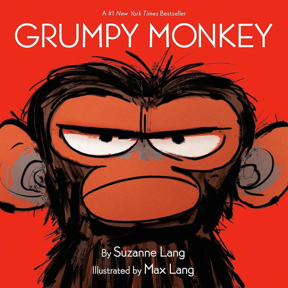 Cover buku "Grumpy Monkey" by Suzanne Lang (foto via Amazon)