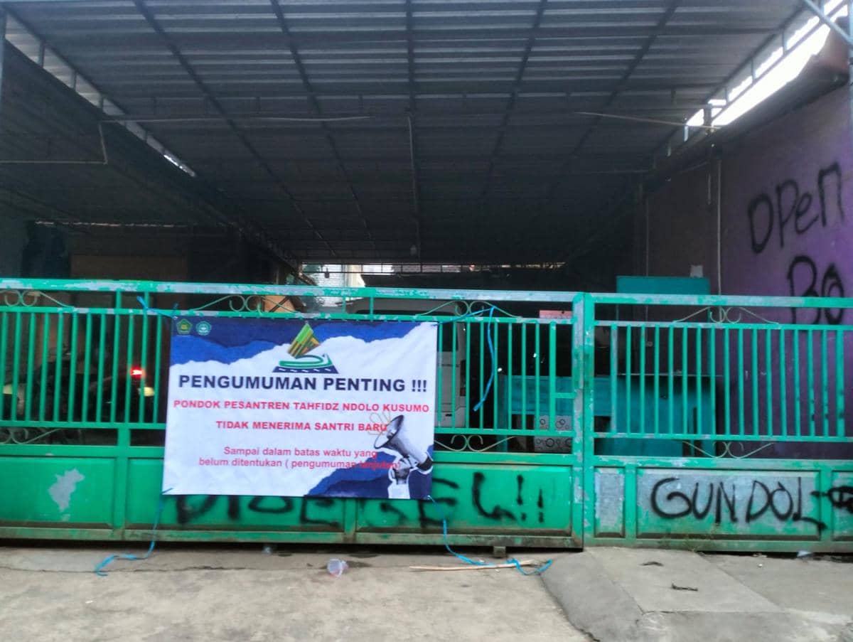 Imbas Kasus Asusila, Ponpes Ndolo Kusumo Pati Terancam Tutup Permanen