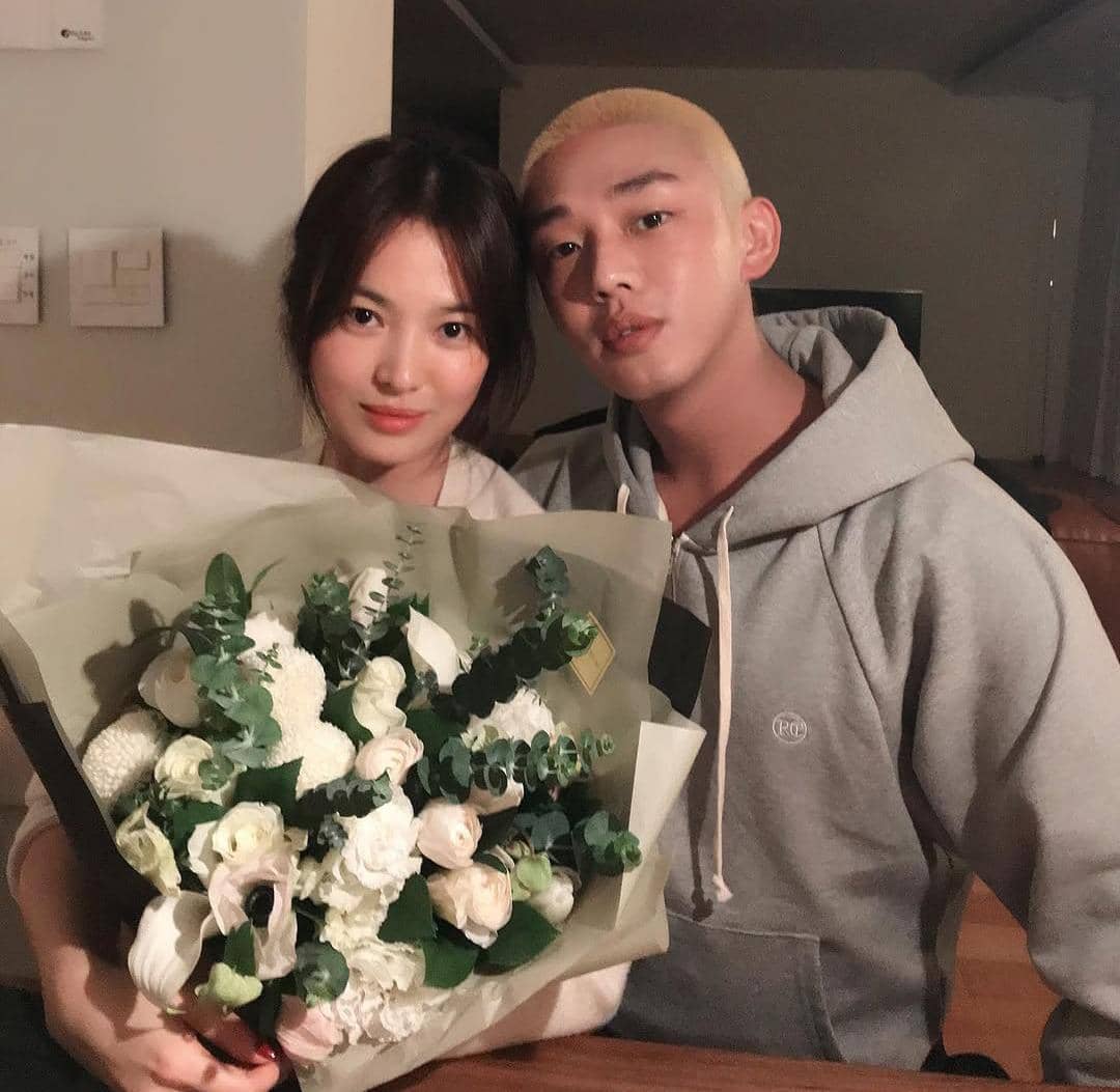 Persahabatan Song Hye Kyo & Yoo Ah In