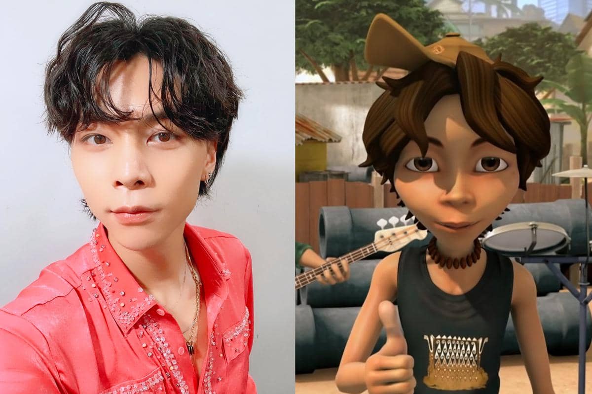 Johnny NCT dinilai penggemar punya kemiripan wajah dengan Bimbim Slank versi animasi