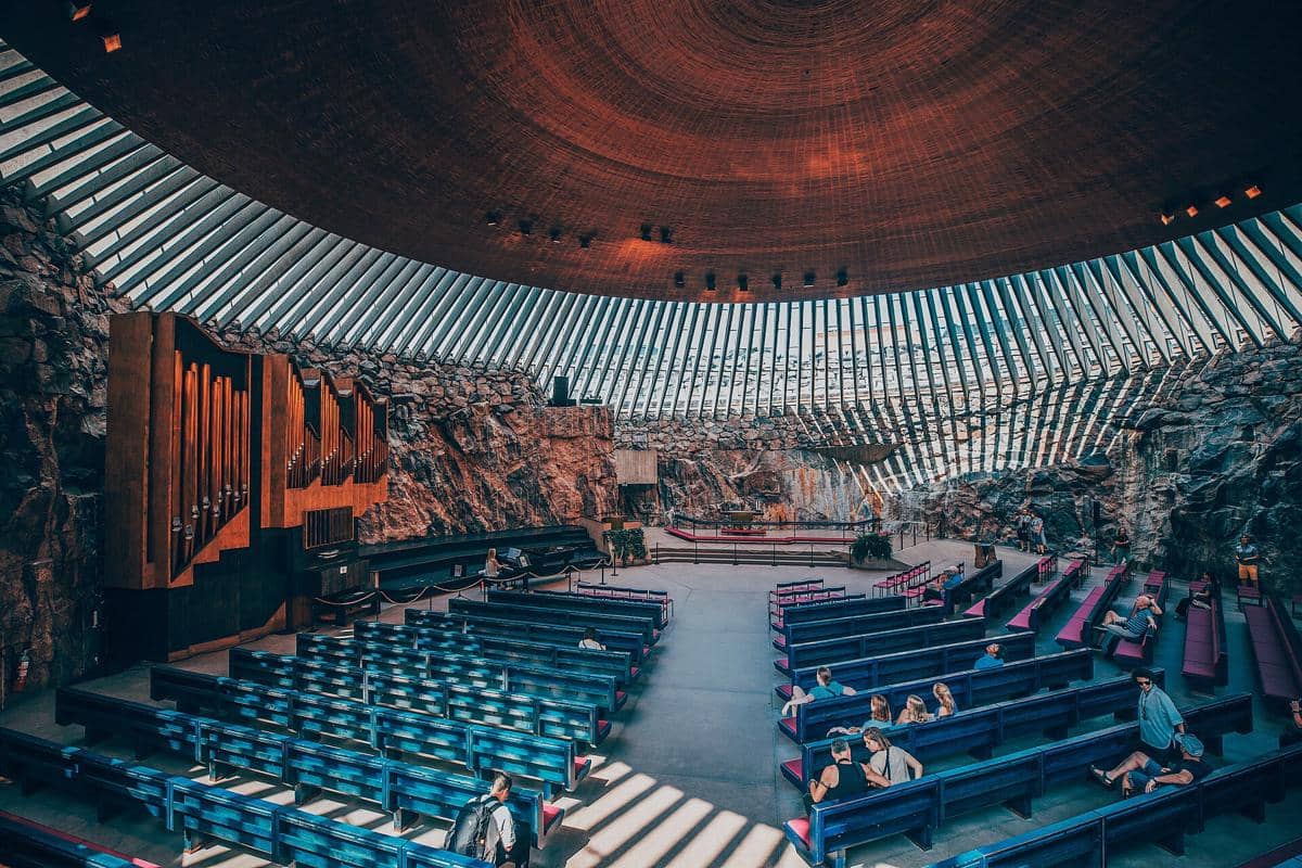 5 Fakta Gereja Temppeliaukio, Rumah Ibadah Unik dari Batu Granit