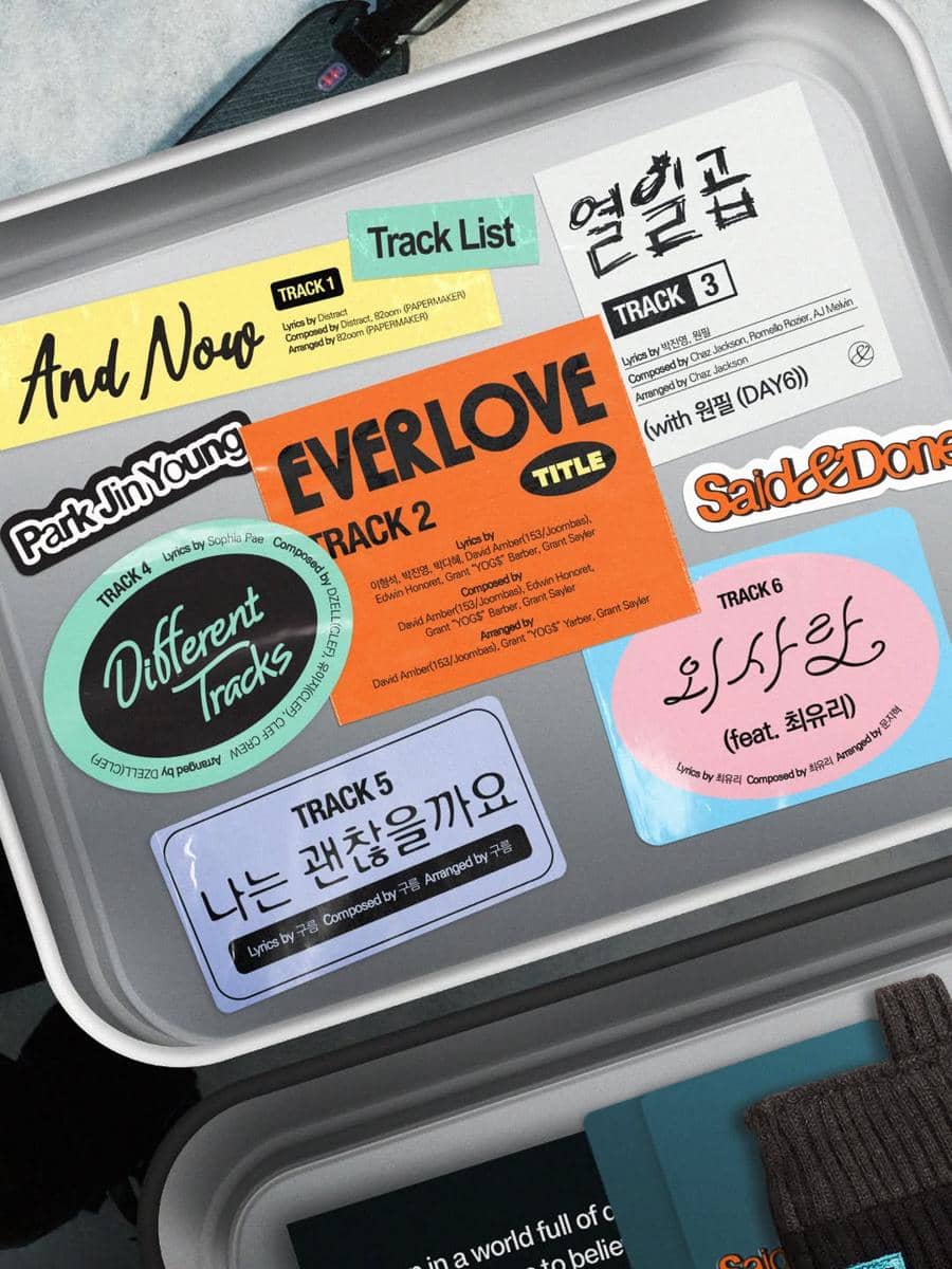 Tracklist mini album kedua Said & Done milik Park Jin Young