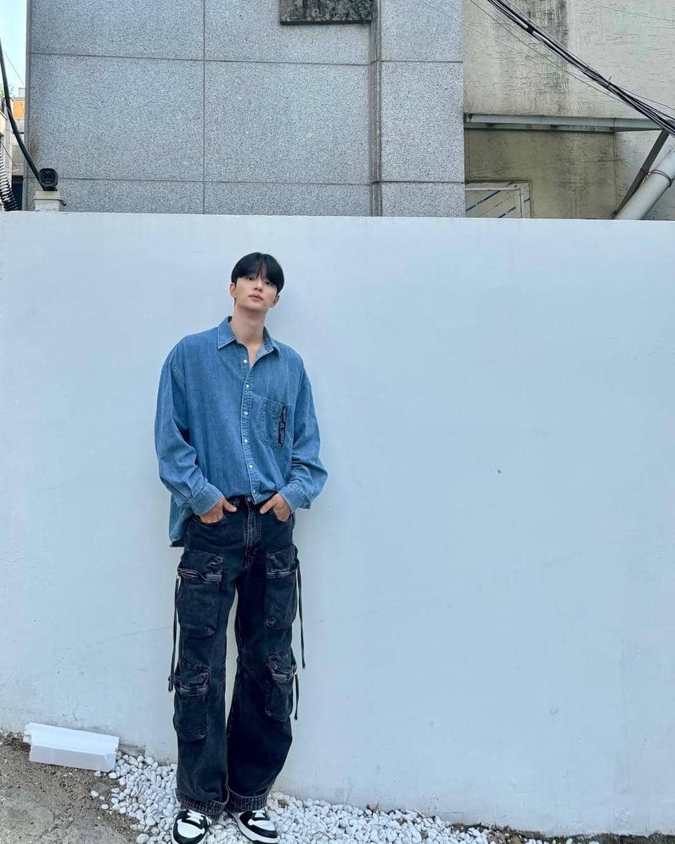inspirasi OOTD ala Kim Jae Won