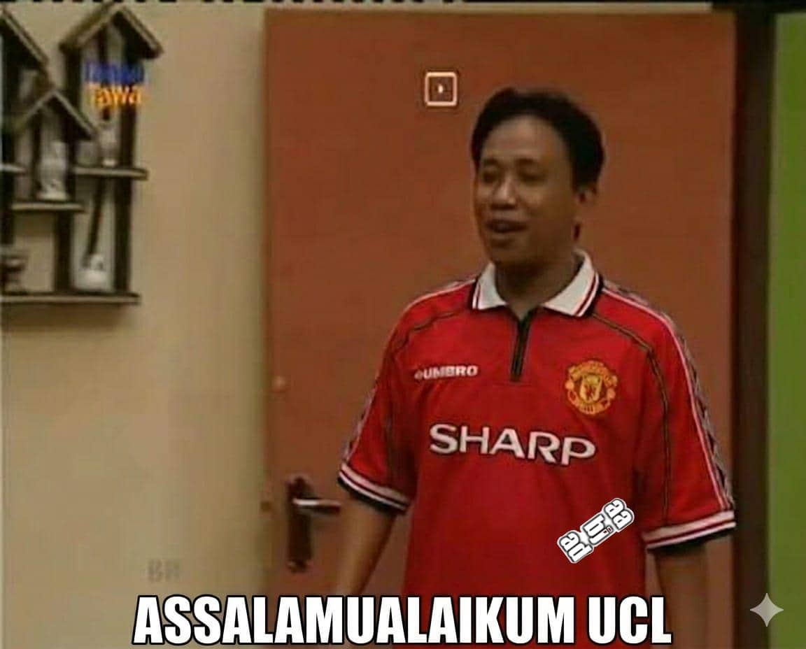 meme MU kembali ke Liga Champions