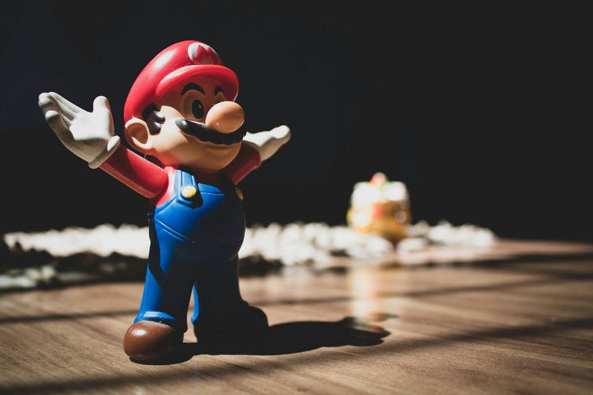 potret karakter Mario