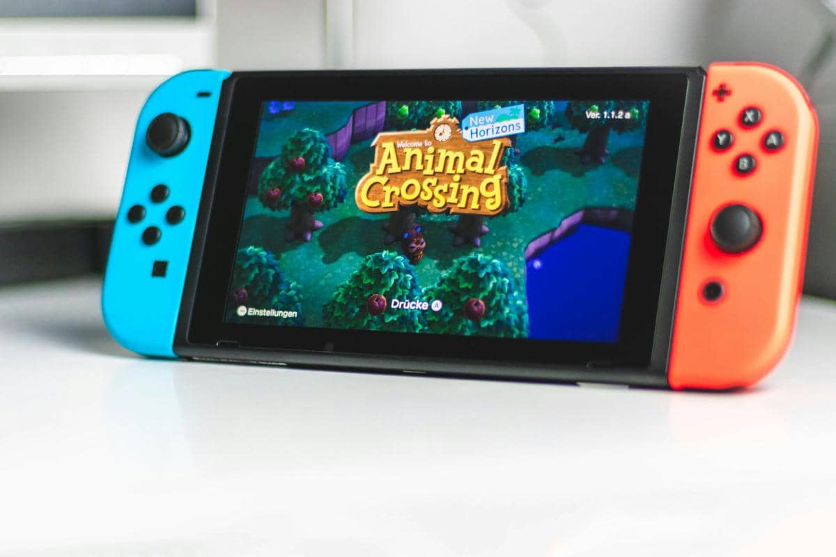 ilustrasi Animal Crossing di Switch