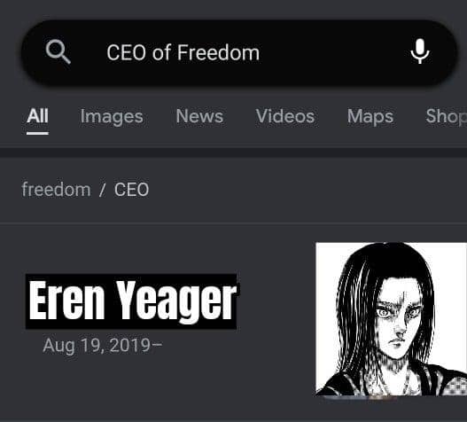 meme anime tentang kebebasan