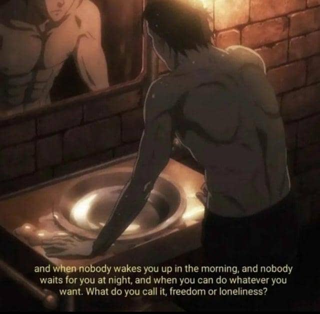 meme anime tentang kebebasan