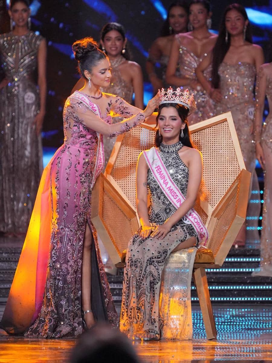 Potret Femina Miss India World 2026 Sadhvi Sail