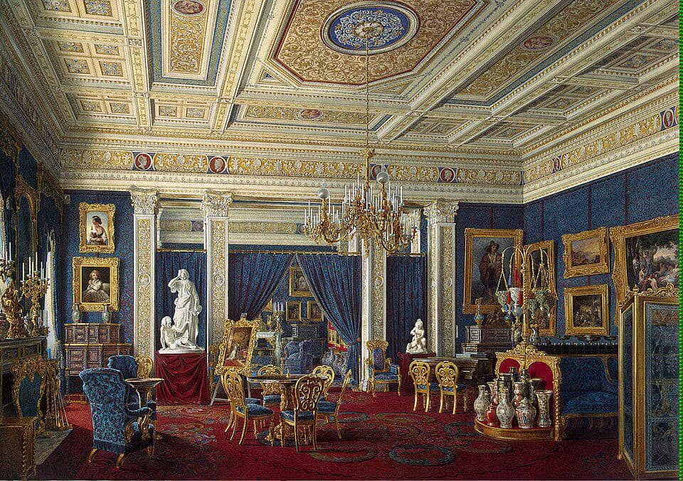 Ruang Tamu Biru Istana Mariinsky