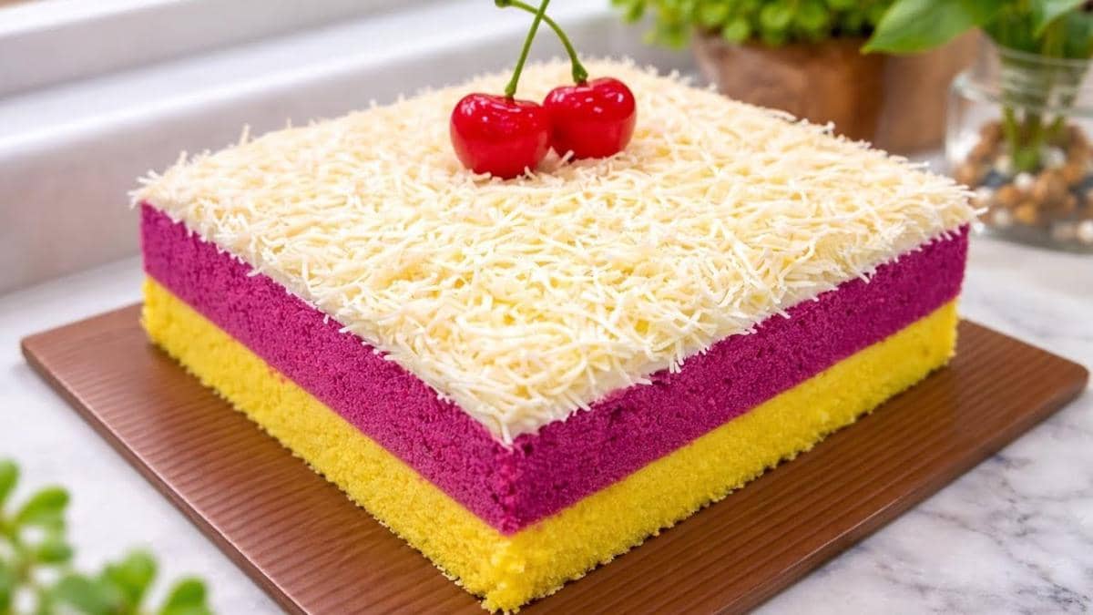 Resep Bolu Lapis Talas Bogor, Teksturnya Lembut dan Anti Gagal