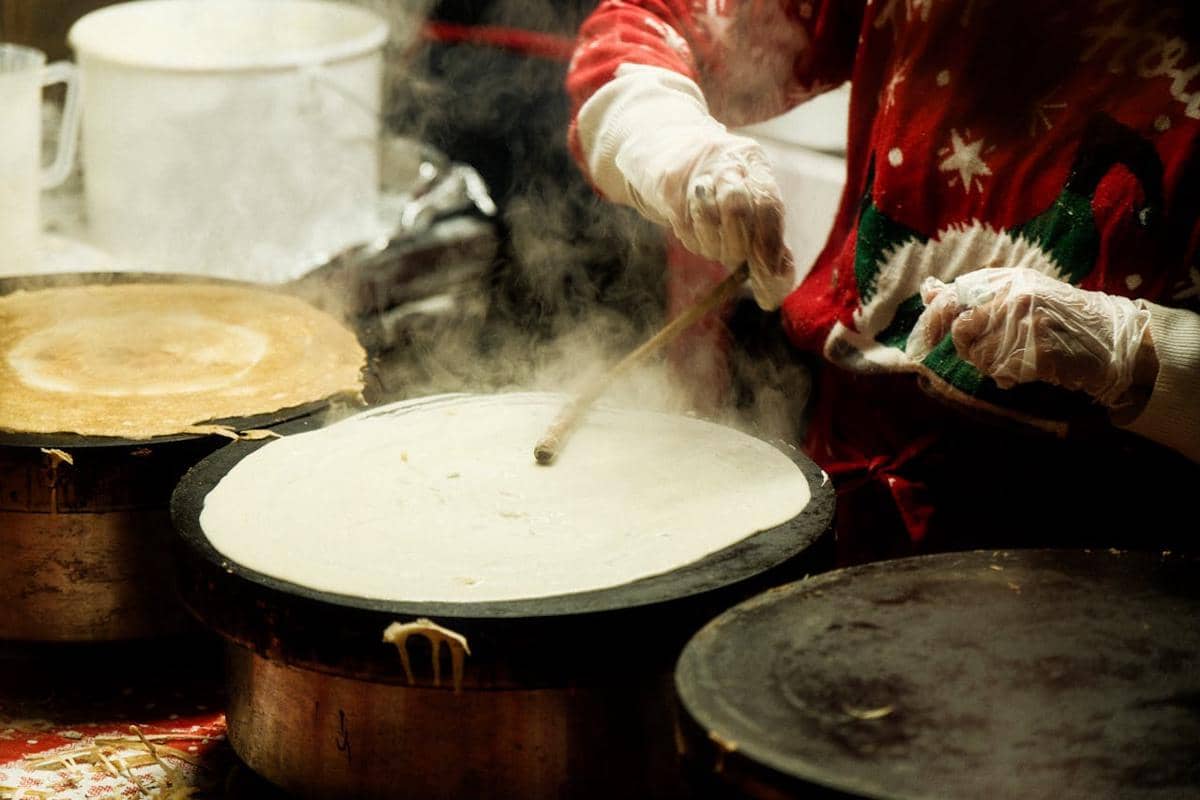 ilustrasi sajian crepes