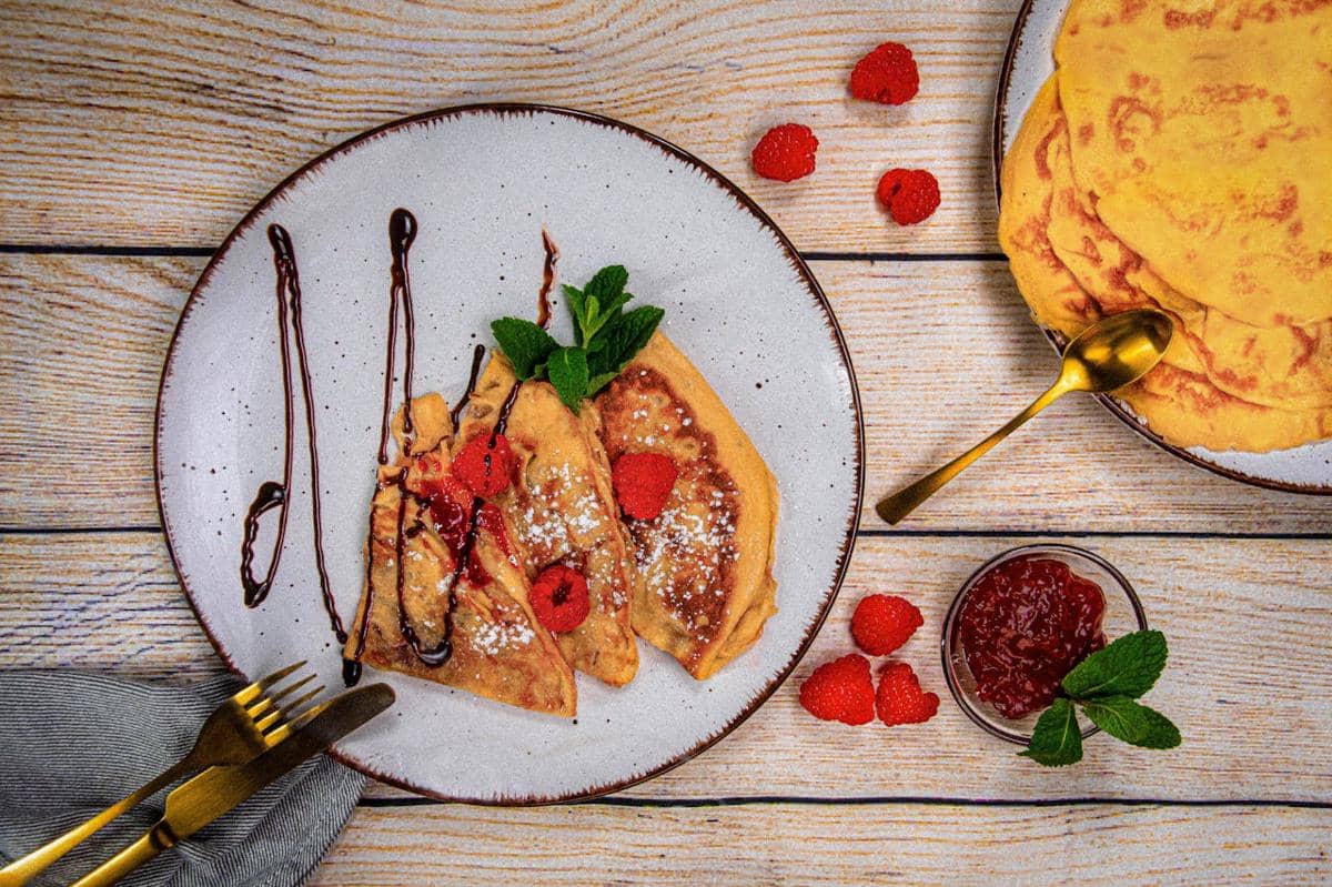 Resep Crepes Isi Vla dan Potongan Buah, Simpel Bikin Sendiri di Rumah!