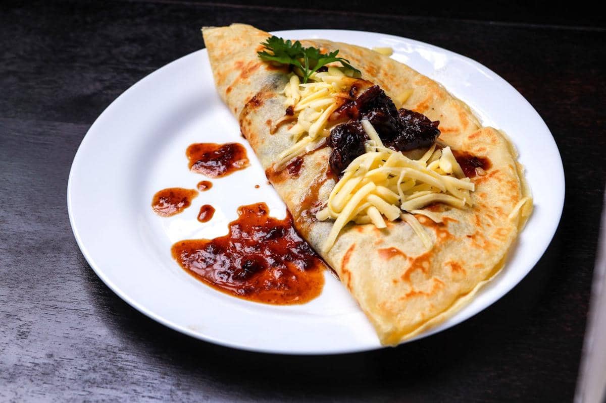 ilustrasi sajian crepes