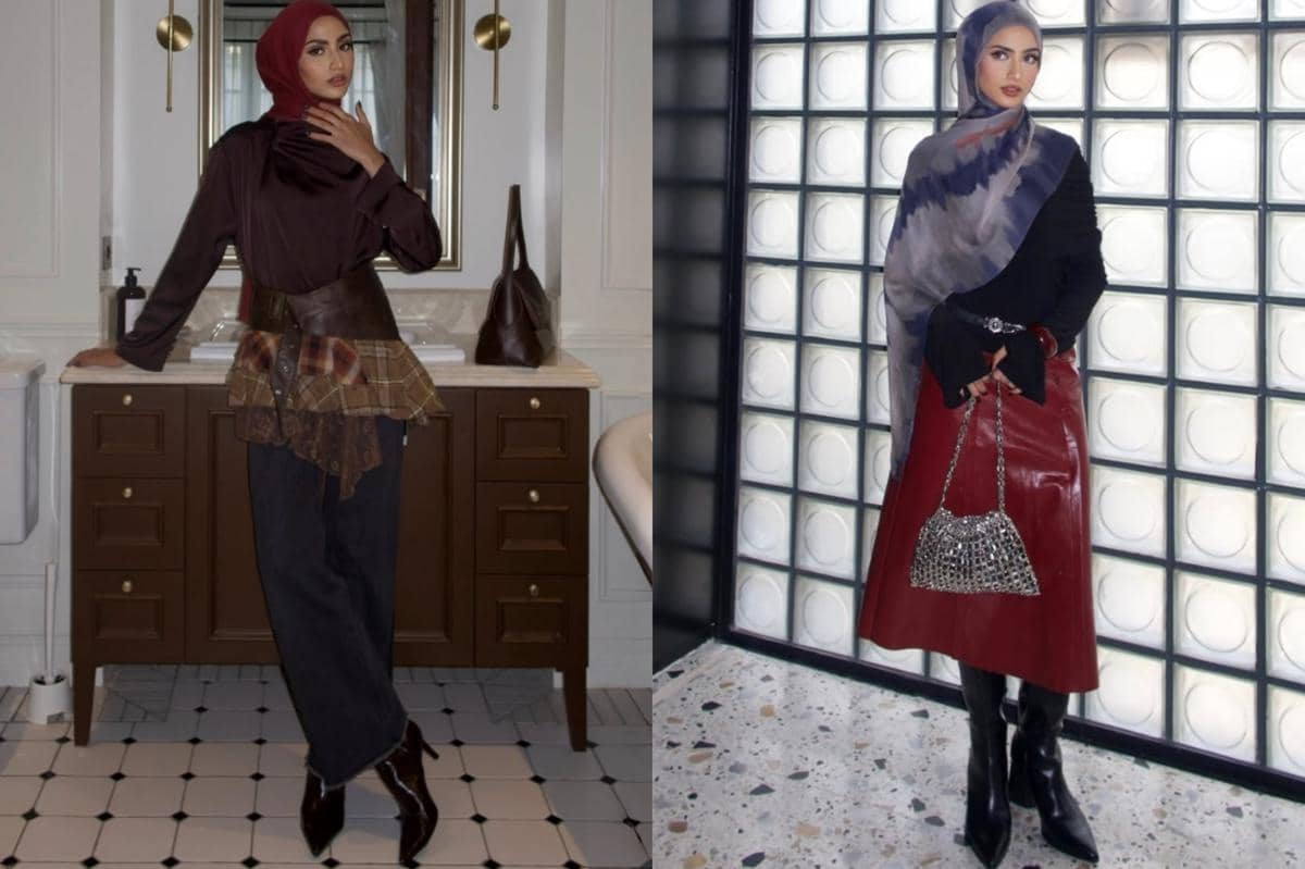 7 Mix and Match Sepatu Boots ala Munira Agile, Edgy!