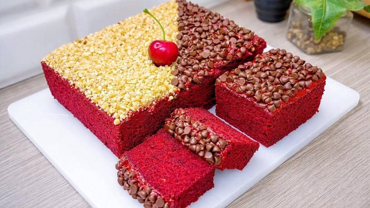 Resep Red Velvet Cake Kukus 3 Telur yang Fluffy dan Lembut