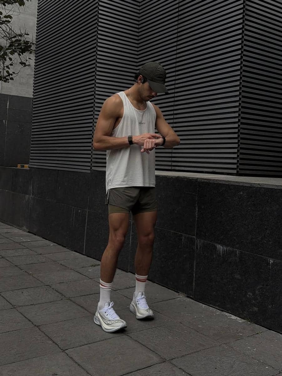 OOTD lari cowok