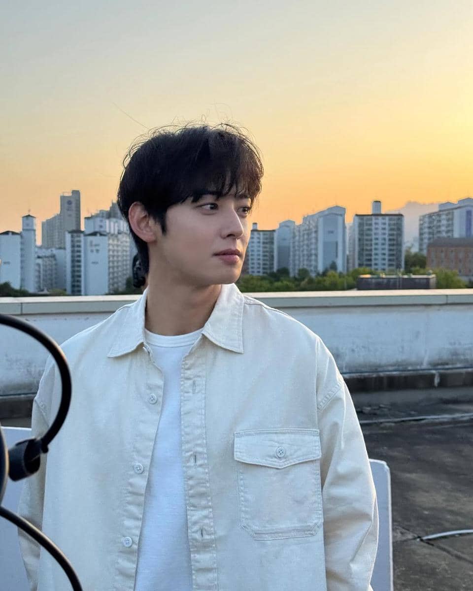 Potret Cha Eun Woo