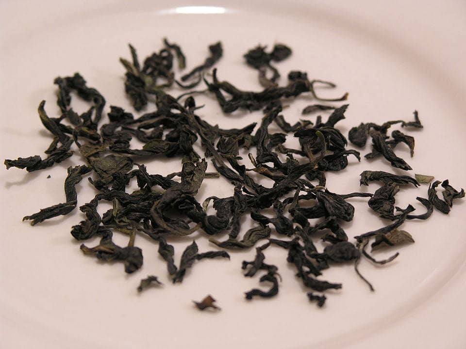 ilustrasi baozhong oolong atau pouchong