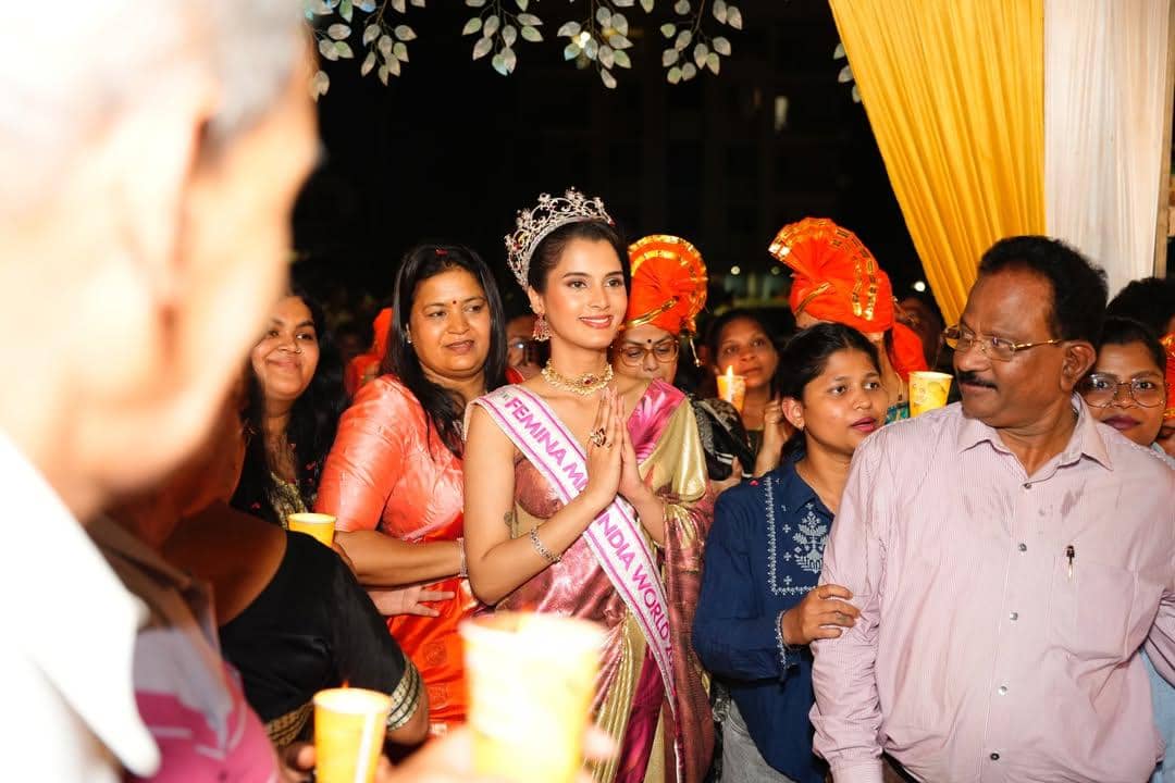 7 Potret Femina Miss India World 2026 Sadhvi Sail, Menawan!