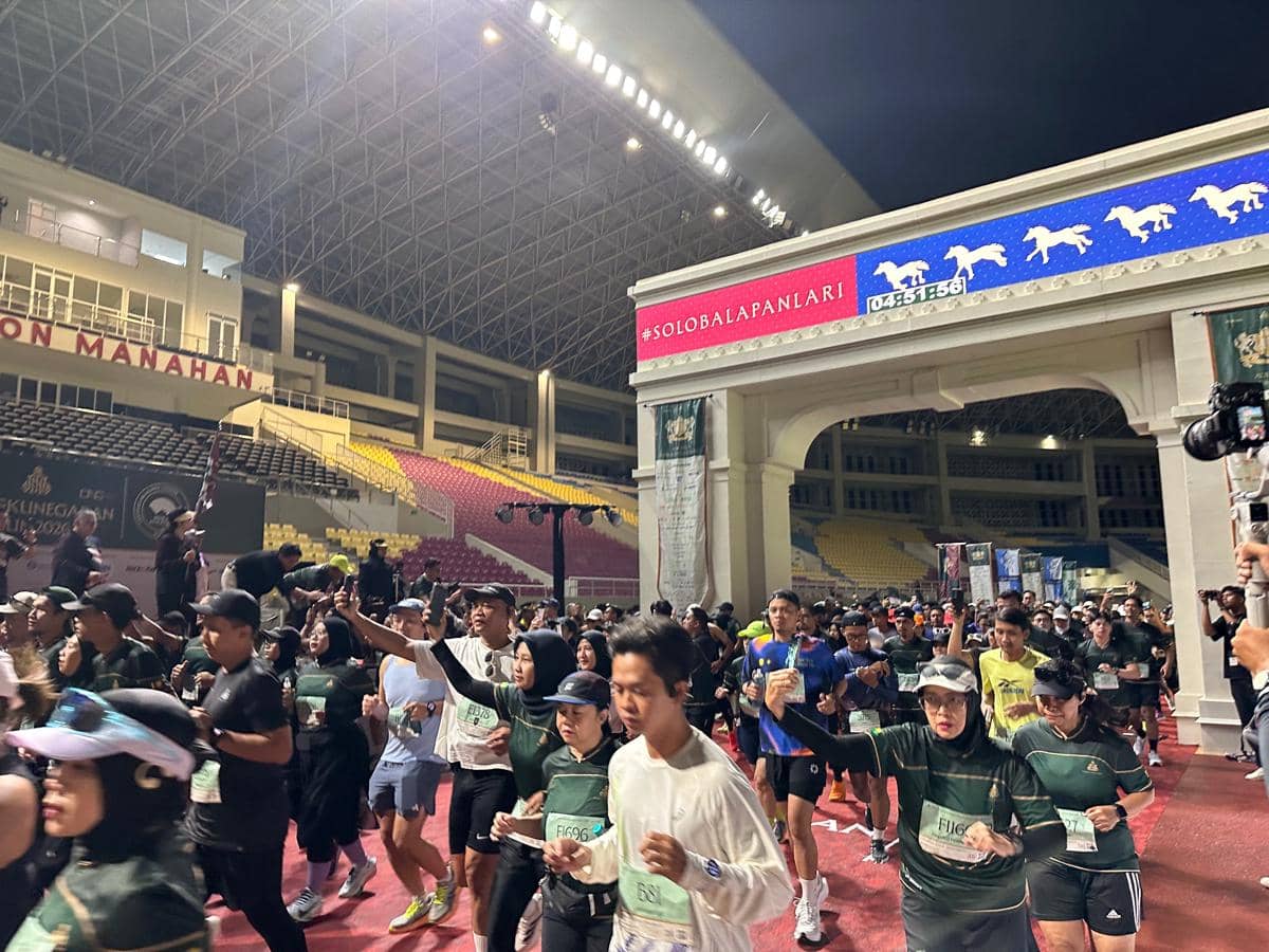 Potret 7750 Pelari Mangkunegaran Run 2026, Bawa Spirit Legiun di Solo