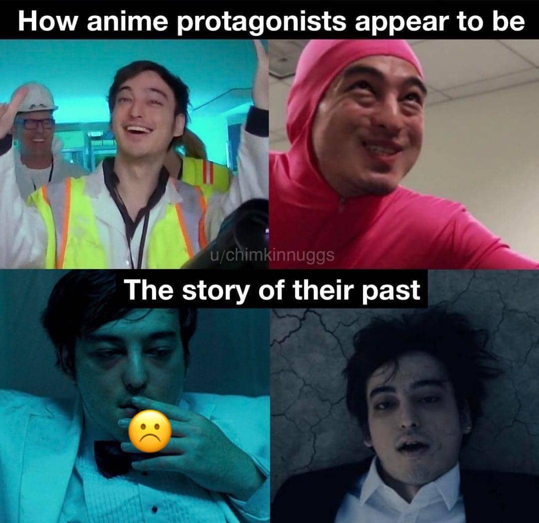 meme anime tentang tragis