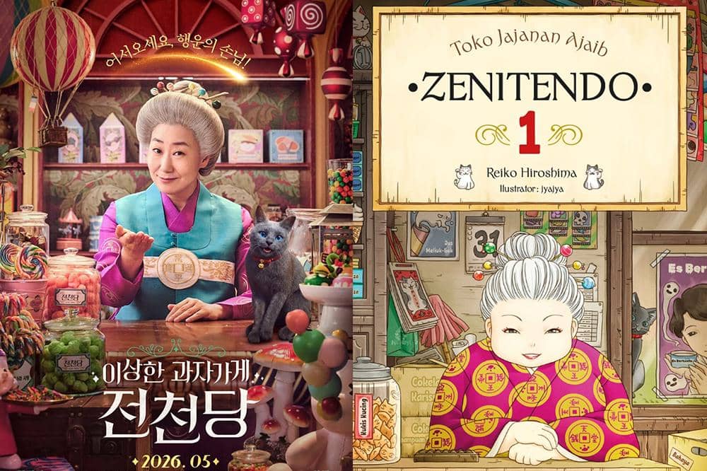 Toko Jajanan Ajaib Zenitendo: Buku Fantasi Unik Bakal Segera Tayang Filmnya