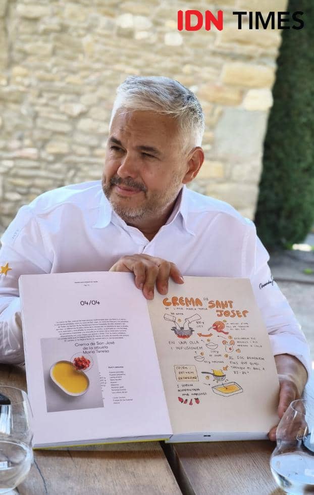 Chef Nandu Jubany, Singapore Airlines