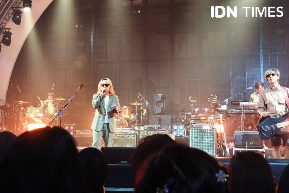 Penampilan J-Rocks saat membawakan lagu-lagu dari RAN di OTW Pestapora 2026